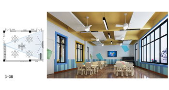 鞏義回郭鎮(zhèn)中心幼兒園室內(nèi)外裝修設計與施工效果圖解析
